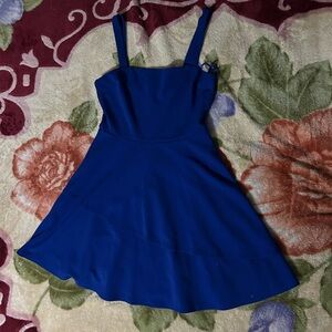 Blue Sleeveless Dress